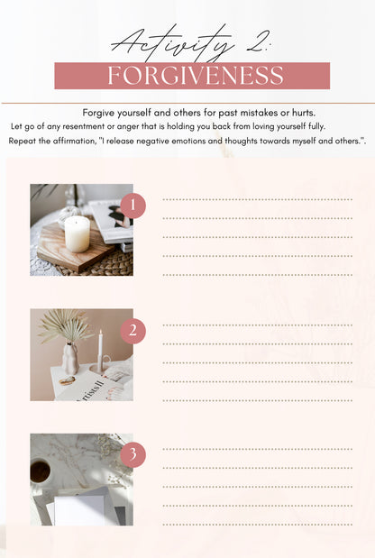 Creating Self Love Work Book